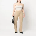 Calvin Klein Jeans slim-cut high-waist trousers - Neutrals