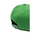Kenzo embroidered-logo flat-peak cap - Green
