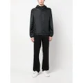 ASPESI zip-up hooded windbreaker jacket - Black