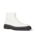 Proenza Schouler lug sole platform boots - White