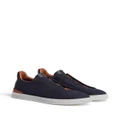 Zegna Triple Stitch™ low-top sneakers - Blue