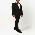 Dolce & Gabbana Sicilia-fit single-breasted tuxedo blazer - Black