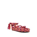ISABEL MARANT Erol tasselled rope sandals - Orange