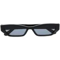 Stella McCartney Eyewear cat-eye embellished sunglasses - Black