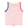 SONIA RYKIEL ENFANT logo-embroidered tank top - Pink