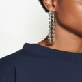 Balenciaga Skate pendant earrings - Silver