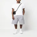Balmain logo-print cotton Bermuda shorts - Grey