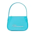 Blumarine rhinestone-embellished mini bag - Blue