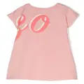 Kenzo Kids graphic print T-shirt dress - Pink