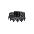 Manokhi lace choker necklace - Black