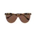 Nanushka round-frame sunglasses - Brown