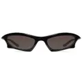 Balenciaga Eyewear Bat rectangle-frame sunglasses - Black