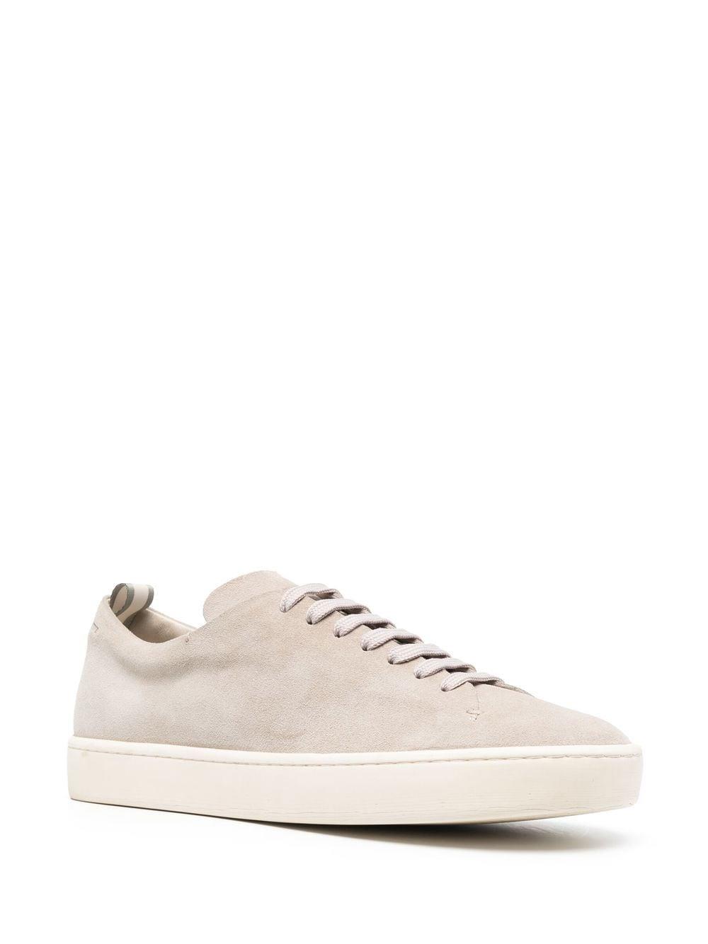 Officine Creative suede lace-up sneakers - Neutrals