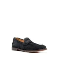 Officine Creative suede penny loafers - Blue