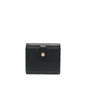 Stella McCartney S-Wave plaque bifold wallet - Black