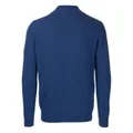 Pringle of Scotland quarter-zip merino-cashmere jumper - Blue