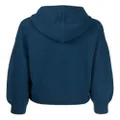 Pringle of Scotland wool-cashmere hooded jumper - Blue