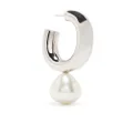 Simone Rocha pearl hoop earrings - Silver