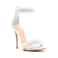 Gianvito Rossi Bijoux Crystal 105mm sandals - White