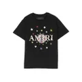 AMIRI KIDS logo-print T-shirt - Black
