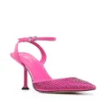 Michael Michael Kors crystal-embellished pointed-toe sandals - Pink