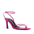 Sergio Rossi crystal-embellished sandals - Pink