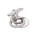Lanvin linked-rings cufflinks - Silver