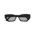 Retrosuperfuture oval-frame sunglasses - Black