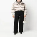 Calvin Klein cropped puffer jacket - Neutrals
