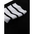 Thom Browne 4-Bar stripe socks - Black