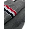 Thom Browne stripe-detail mid-calf socks - Grey