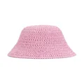 Dolce & Gabbana Kids crochet-knit bucket hat - Pink