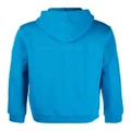 Karl Lagerfeld logo-print hoodie - Blue
