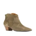 ISABEL MARANT Dicker ankle boots - Green