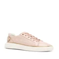 Bally Malya monogram-quilted sneakers - Pink
