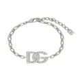 Dolce & Gabbana DG-logo chain-link bracelet - Silver