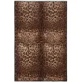 Dolce & Gabbana leopard-print cotton towel - Brown