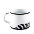 Dolce & Gabbana zebra-print porcelain mug - White