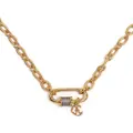 Charriol Forever Lock cable-link necklace - Gold