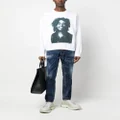 Dsquared2 Bob Marley print sweatshirt - White