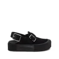 Alexander McQueen side buckle-fastening sandals - Black