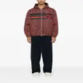 Gucci Interlocking GG hooded jacket - Red