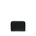 Jil Sander embossed-logo leather cardholder - Black