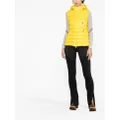 Moncler Glygos hooded quilted gilet - Yellow