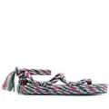 ISABEL MARANT Erol rope sandals - Purple