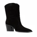 Gianvito Rossi Denver 70mm suede ankle boots - Black