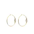 Charriol St Tropez Mariner chain-detail earrings - Gold