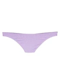 Melissa Odabash Montreal ribbed bikini bottoms - Purple