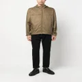 Zegna zip-up hooded jacket - Green
