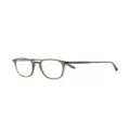 Garrett Leight round-frame design glasses - Grey